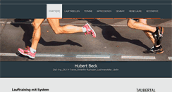 Desktop Screenshot of hubertbeck.de
